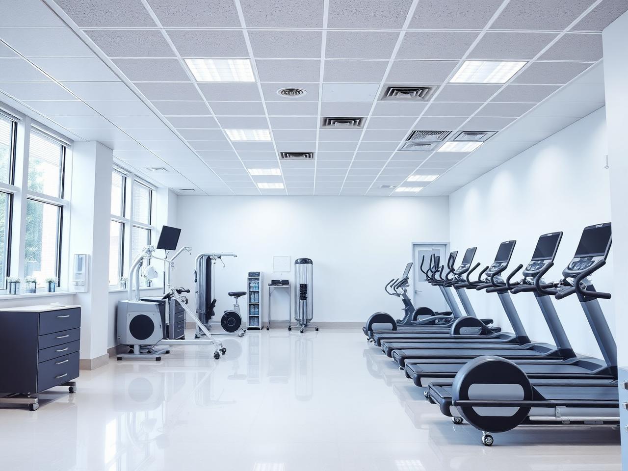 Cliniques, écoles, gyms